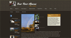 Desktop Screenshot of bearriveralpacas.com